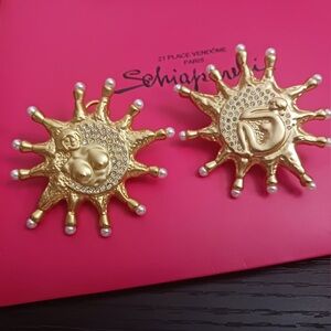 Schiaparelli Style Celestial Bodies Earrings